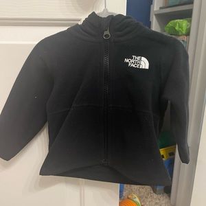Black North face 3-6 months